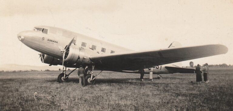 DC-2 Bungana at Flinders Island Aerodrome