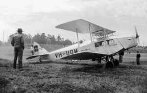 DH.83 Fox Moth 'Miss Currie' VH-UQM