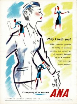ANA Advertisement - 1950s